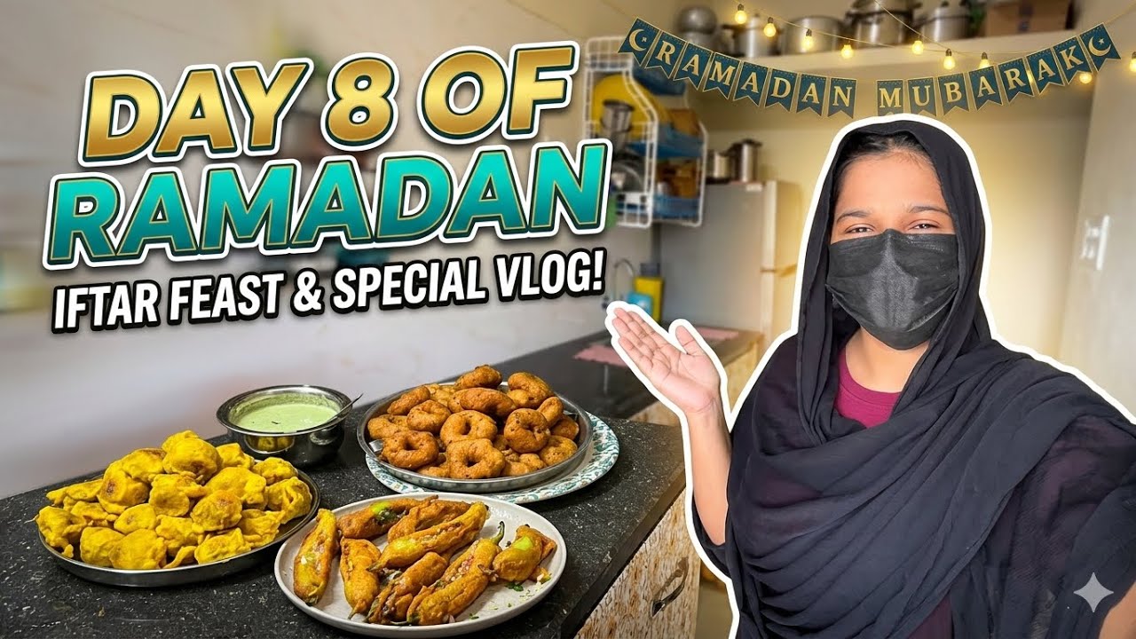 Day 8 Of Ramadan/ಅಮ್ಮನ ಮನೆಯಲ್ಲಿ ಇವತ್ತು Unplanned ಇಫ್ತಾರ್ 😍🍽️#vlogs #vlog #ramadan2026 