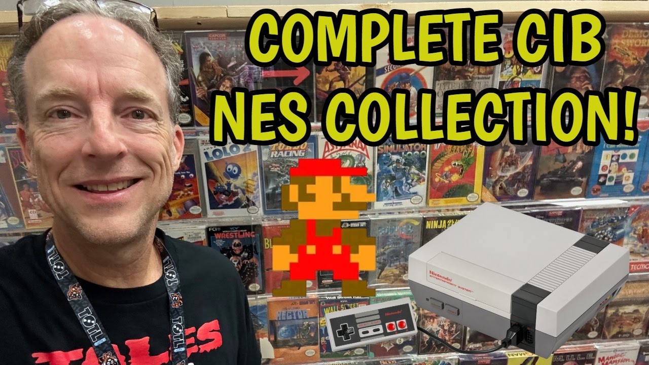 Библиотека NES, полная, в коробке и в порядке — совершенство ретро-игр!