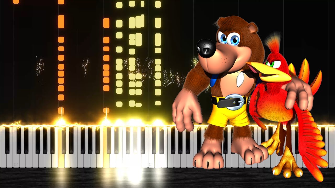 Click Clock Wood - Banjo-Kazooie [Piano Tutorial] // DS Music