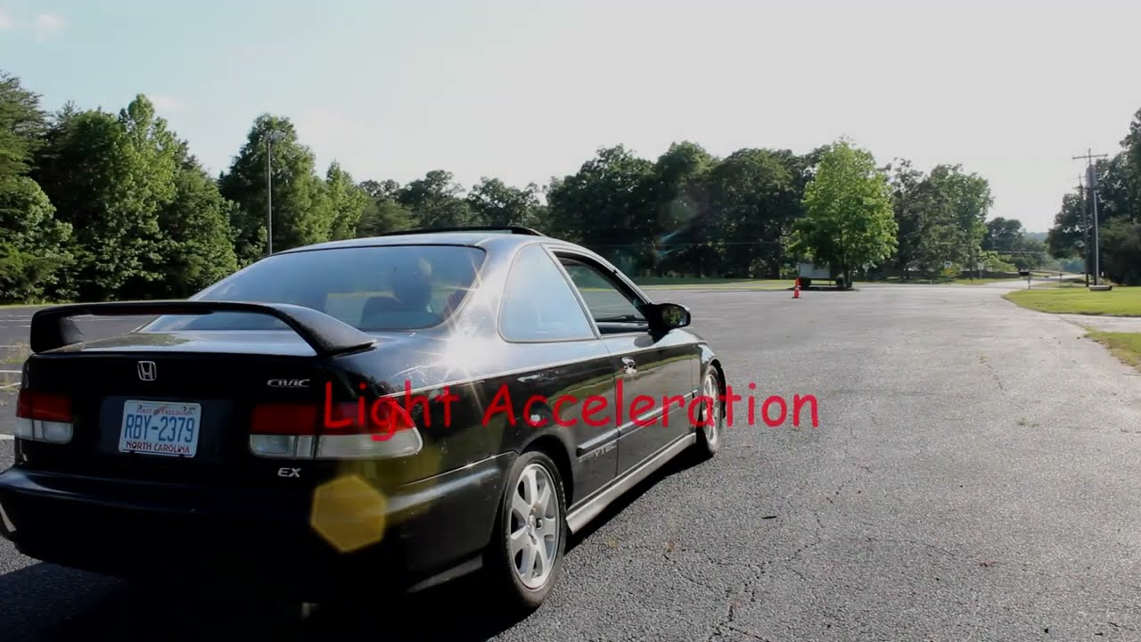 1998 Honda Civic EX D16Y8 Invidia N1 Exhaust