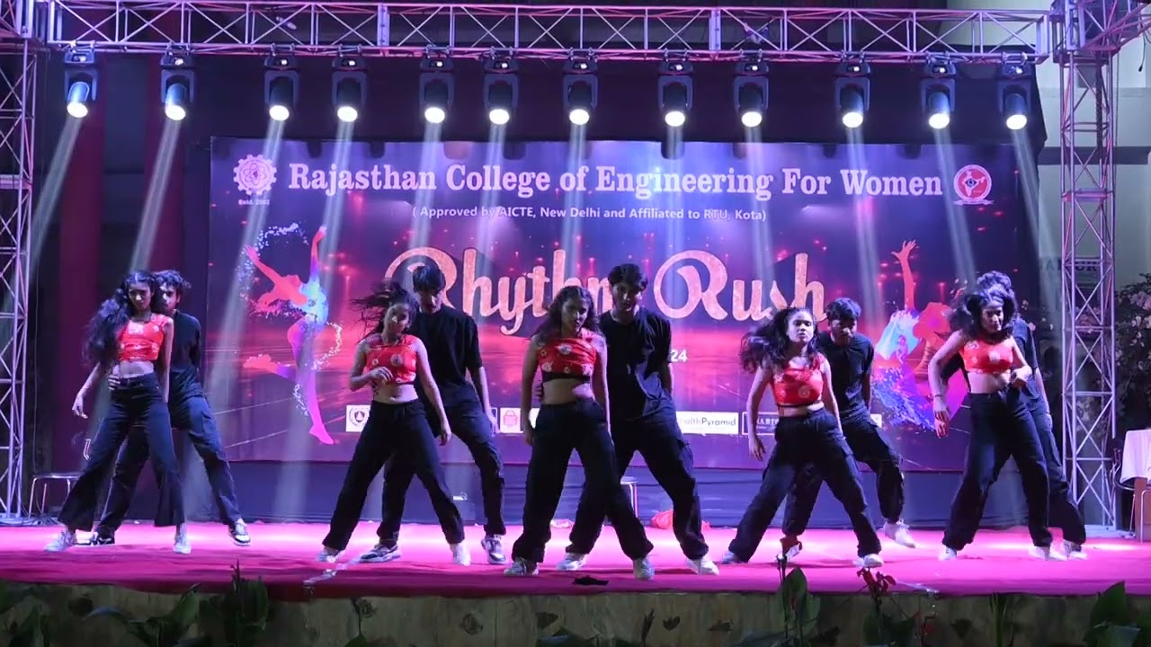 Rhythm Rush 2024 |  Inter College Group Dance Competition | RCEW Campus |  @groupdance2637