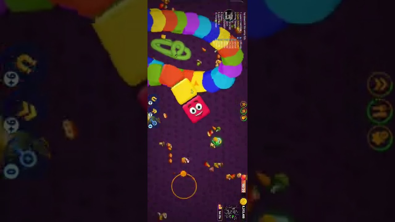 How To Worms Zone Noob Vs Pro Vs Hacker