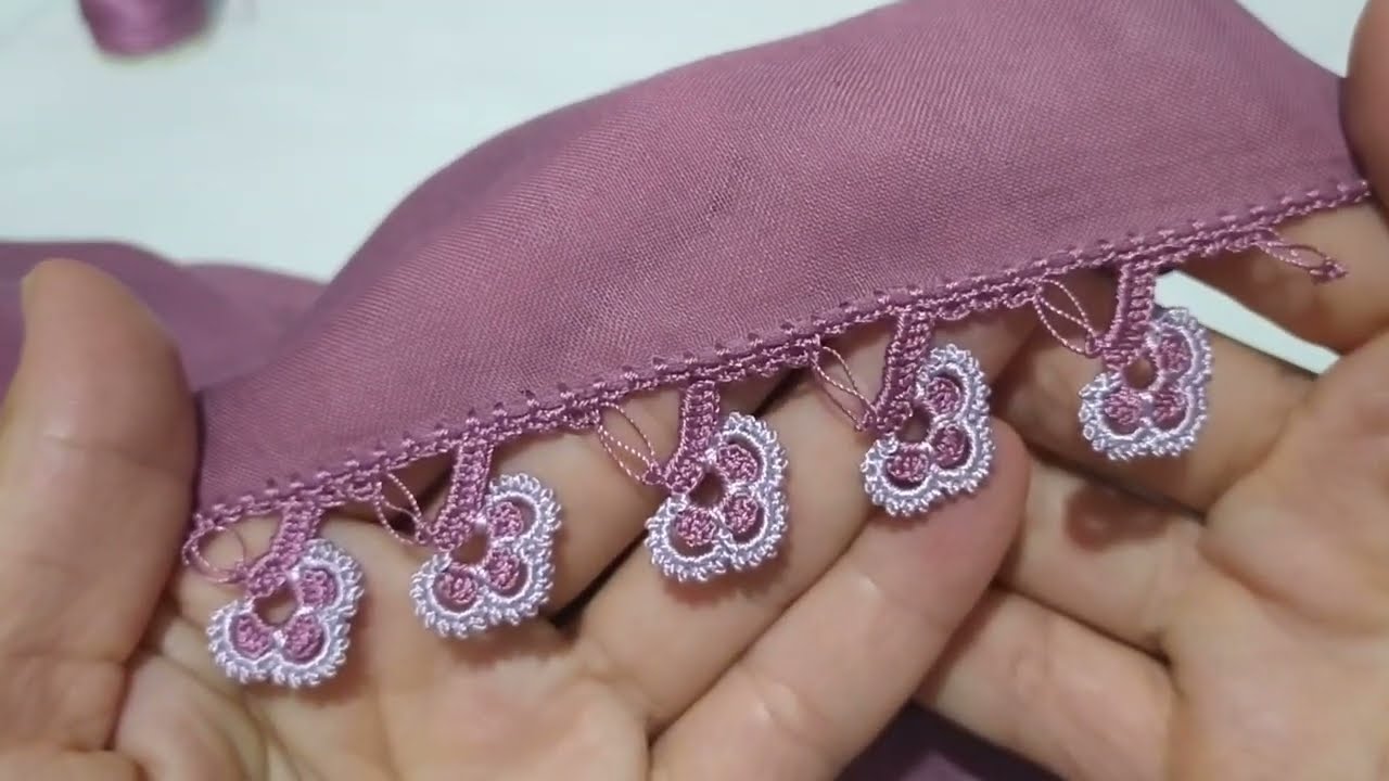 156-ÇOK SEVMEKTE HAKSIZMIYIM HANIMLAR çeyizlik tığ oyası