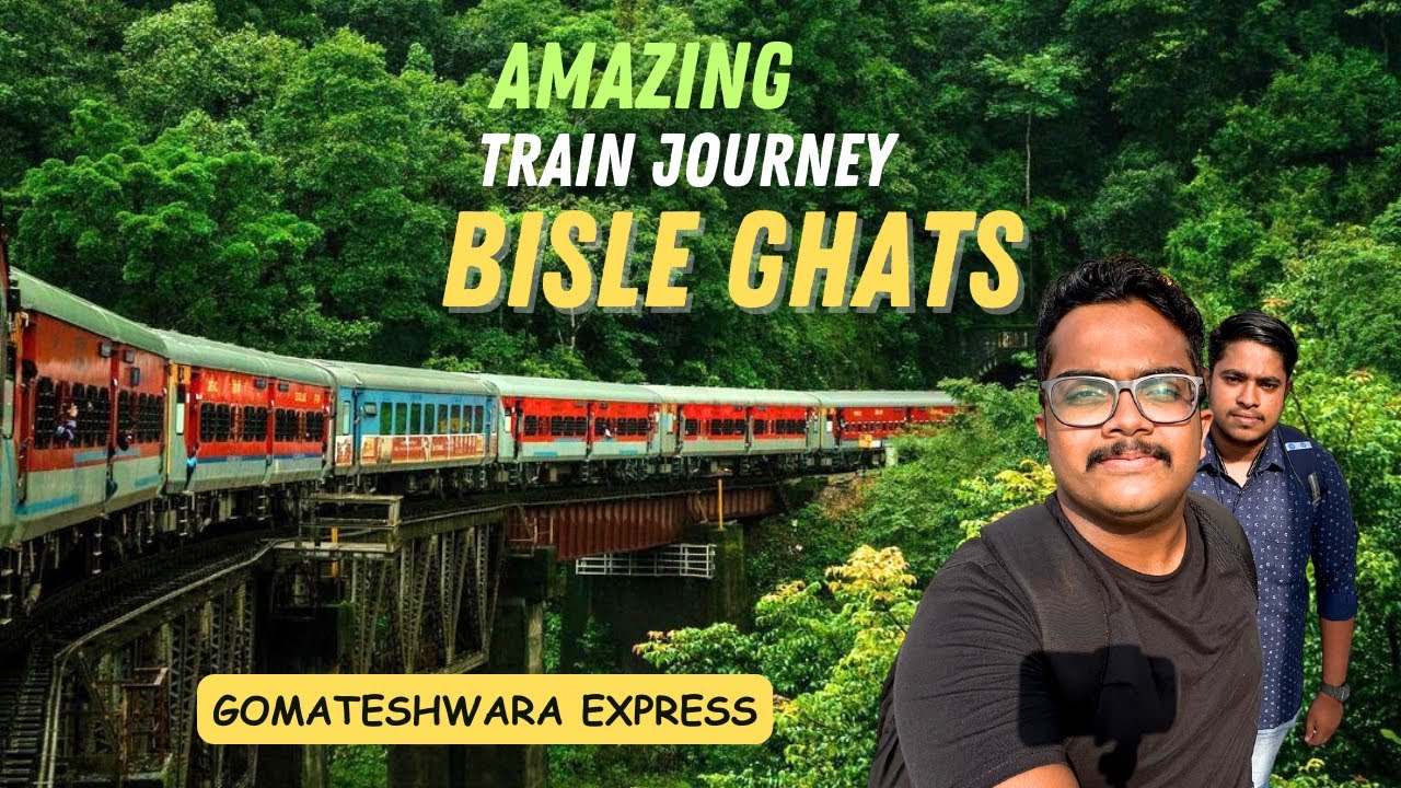 അത്ഭുതപ്പെടുത്തും ഈ ട്രെയിൻ യാത്ര 😱 - Bisle Ghats | Gomateshwara Express
