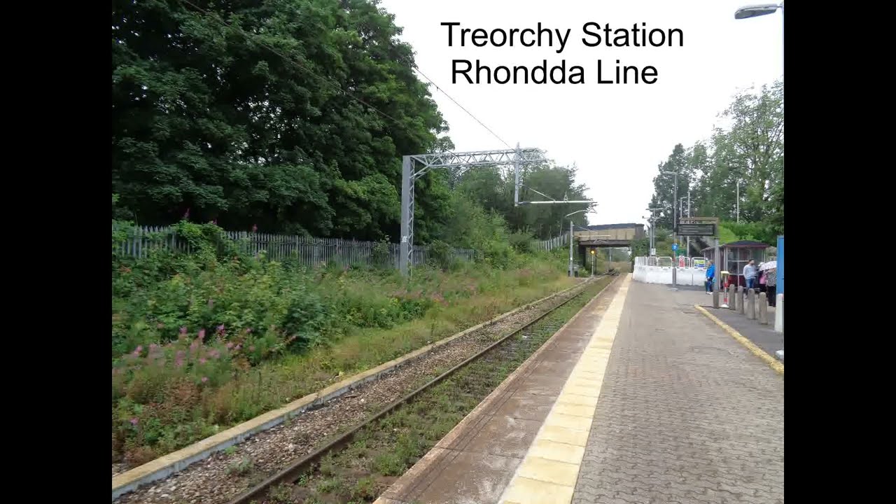Treorchy Railway Station, Rhondda Line, South Wales
