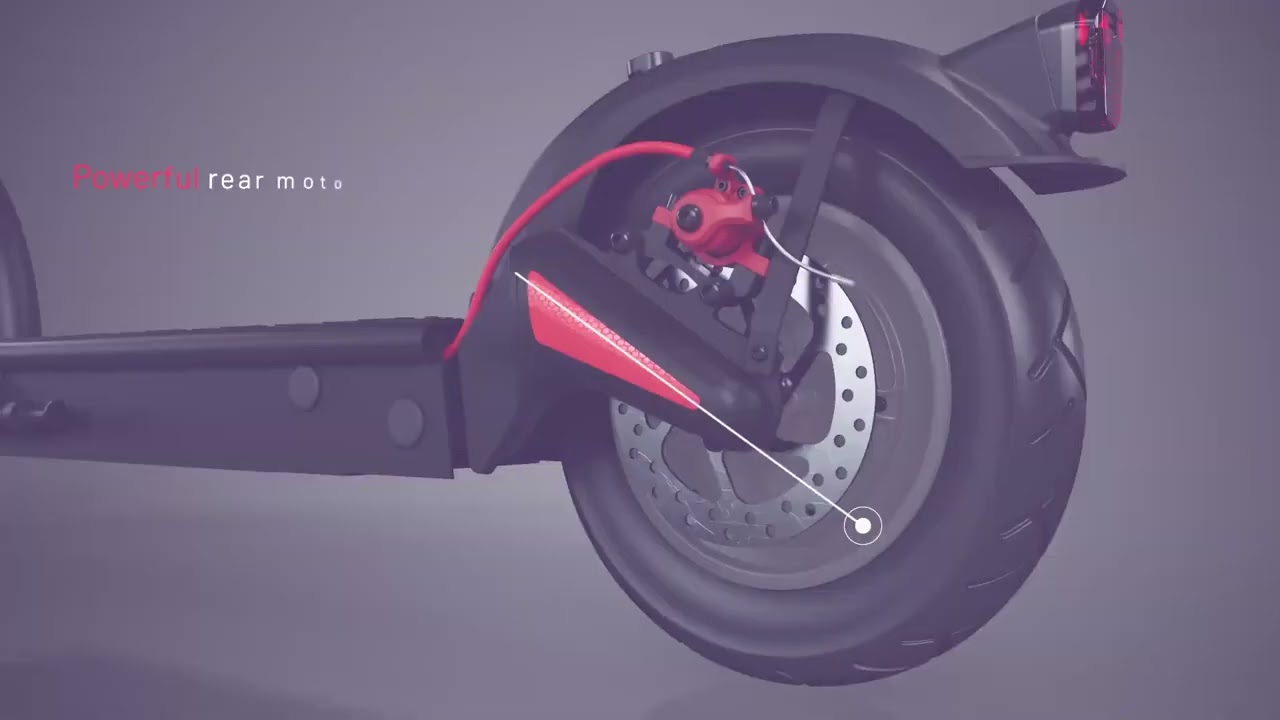SHARP E Scooter KS4 |   Electric scooter with built in display and application control