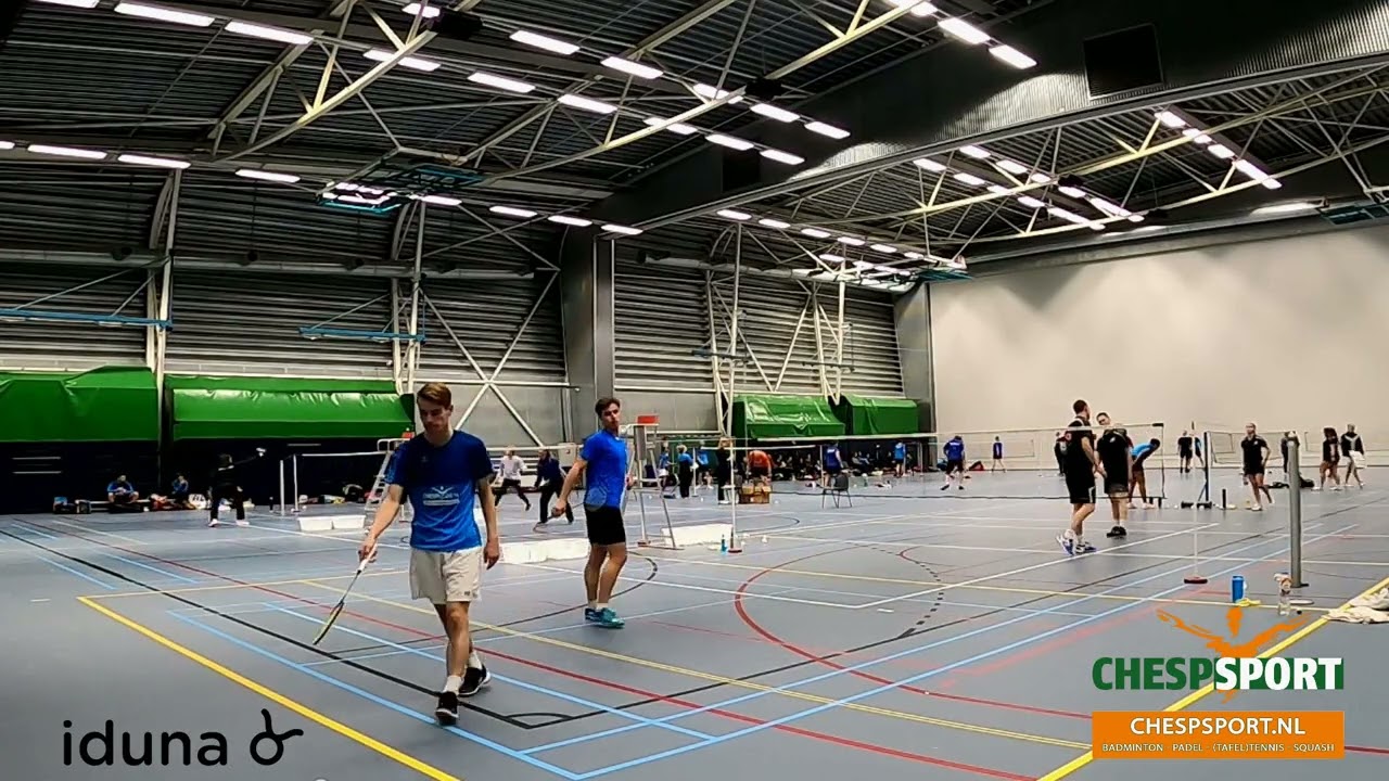 Badminton Nederland 2de divisie: BC Iduna 2 - BC Olympia 56 1 - MD