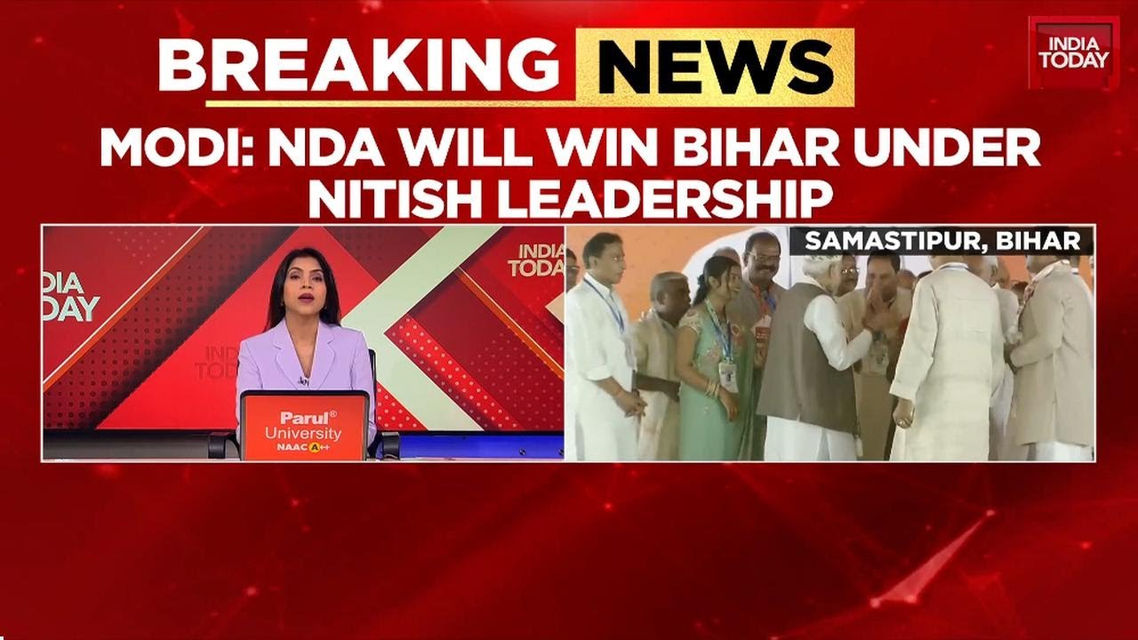 PM Modi Ends Bihar Suspense: NDA To Contest Under Nitish Kumar's Leadership | India Today News