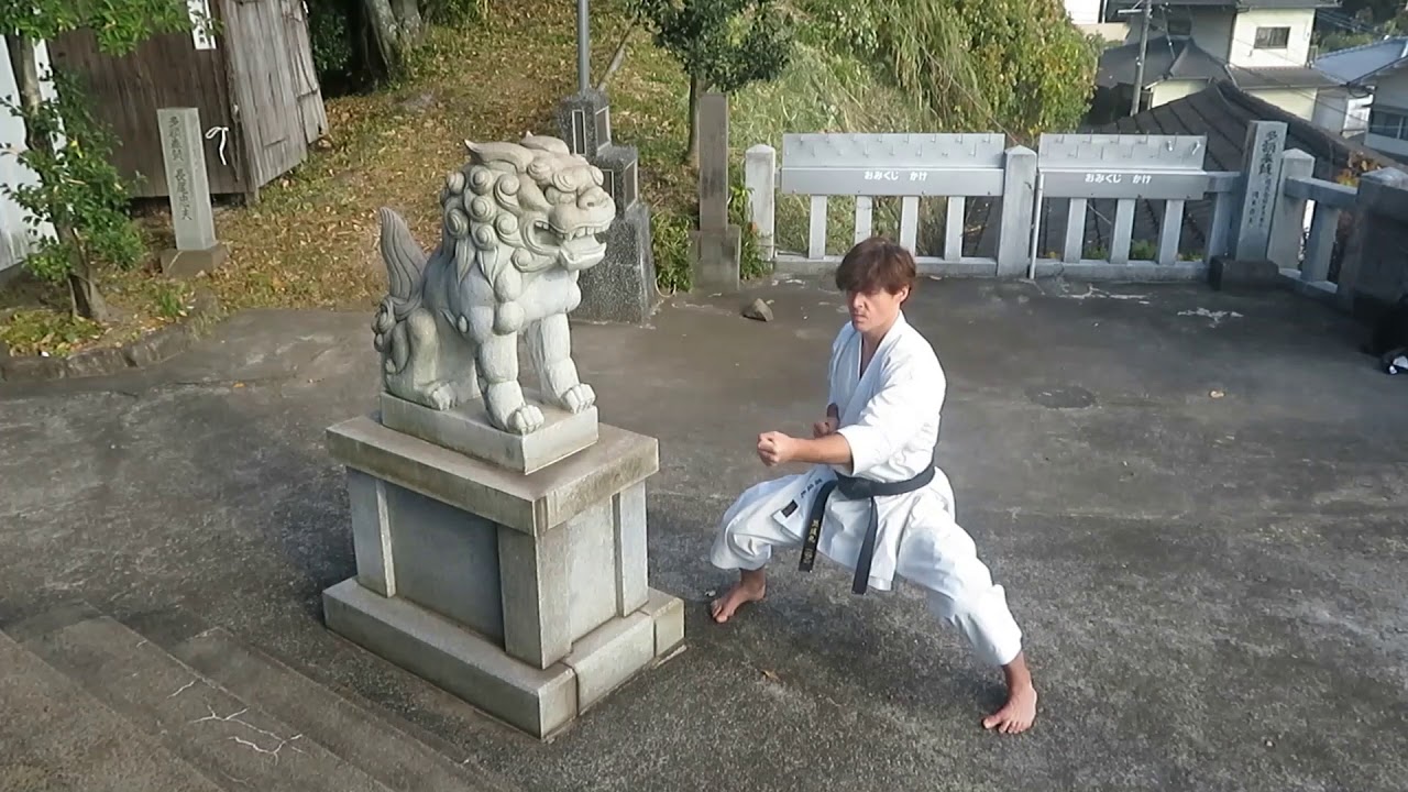 直突き (Choku-zuki): Straight Thrust