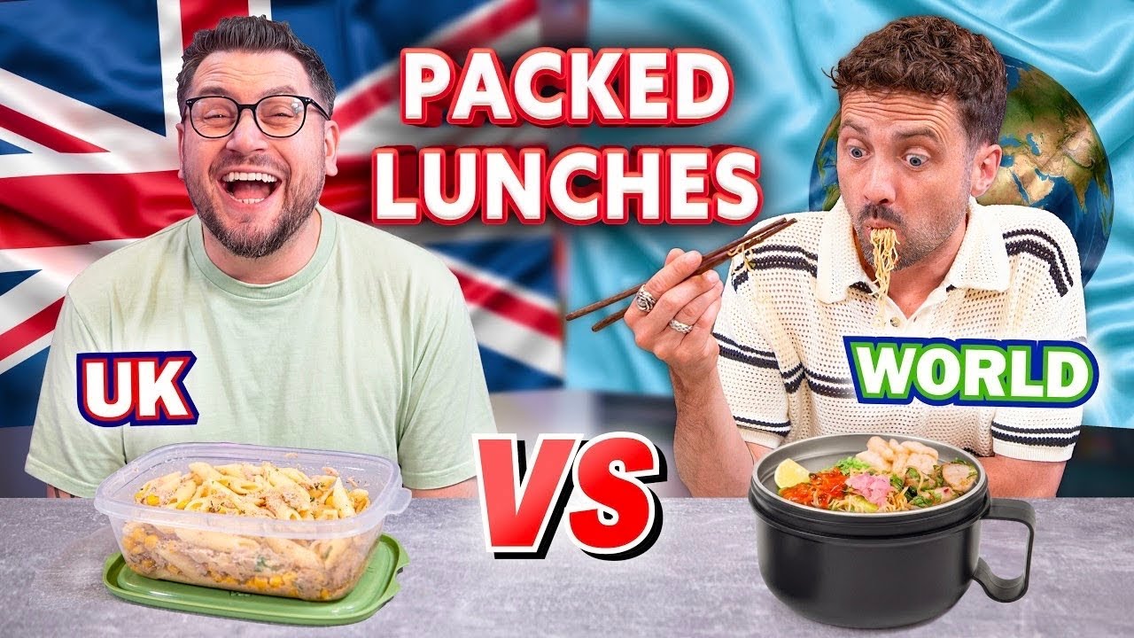 Британские обеды с собой против мировых! | Sorted Food