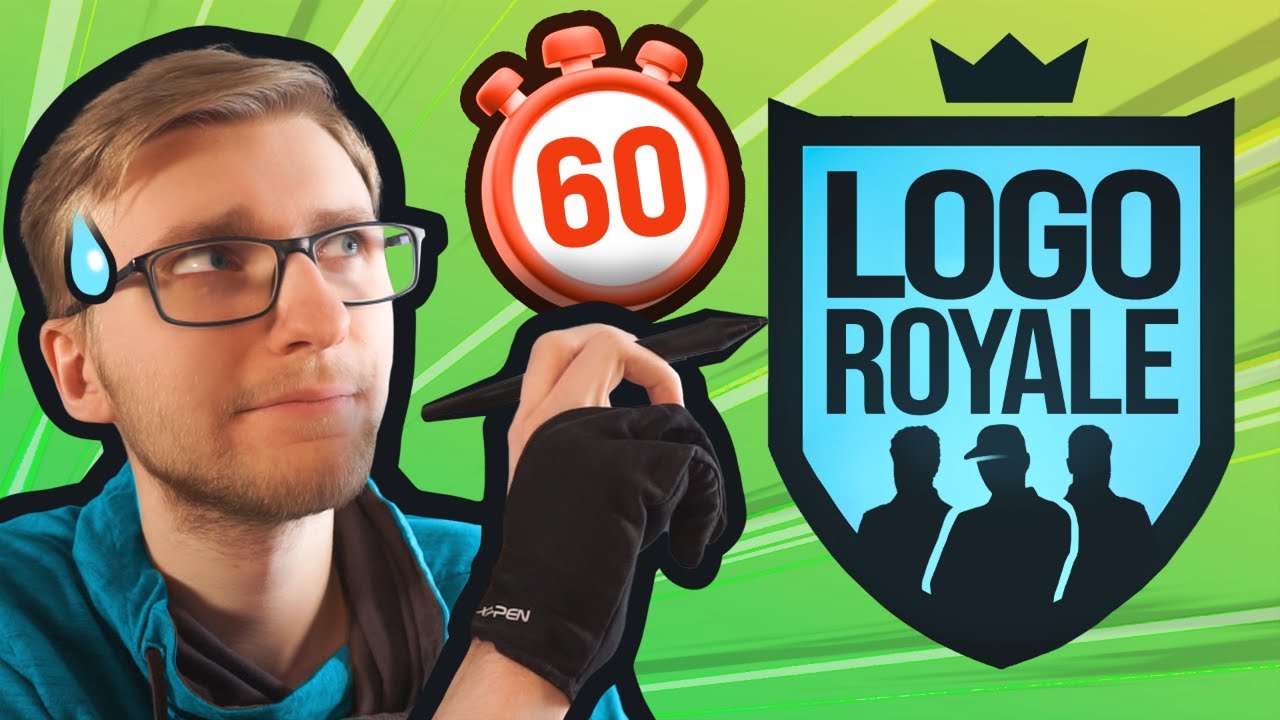 I had 1 HOUR to beat 7 LOGO DESIGNERS (Design Royale)