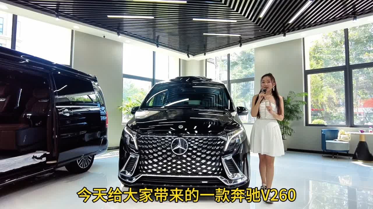首席鉴车官 傲旋商务车奔驰V260L高端定制高顶七座商务车 国六蓝牌全国落户上牌