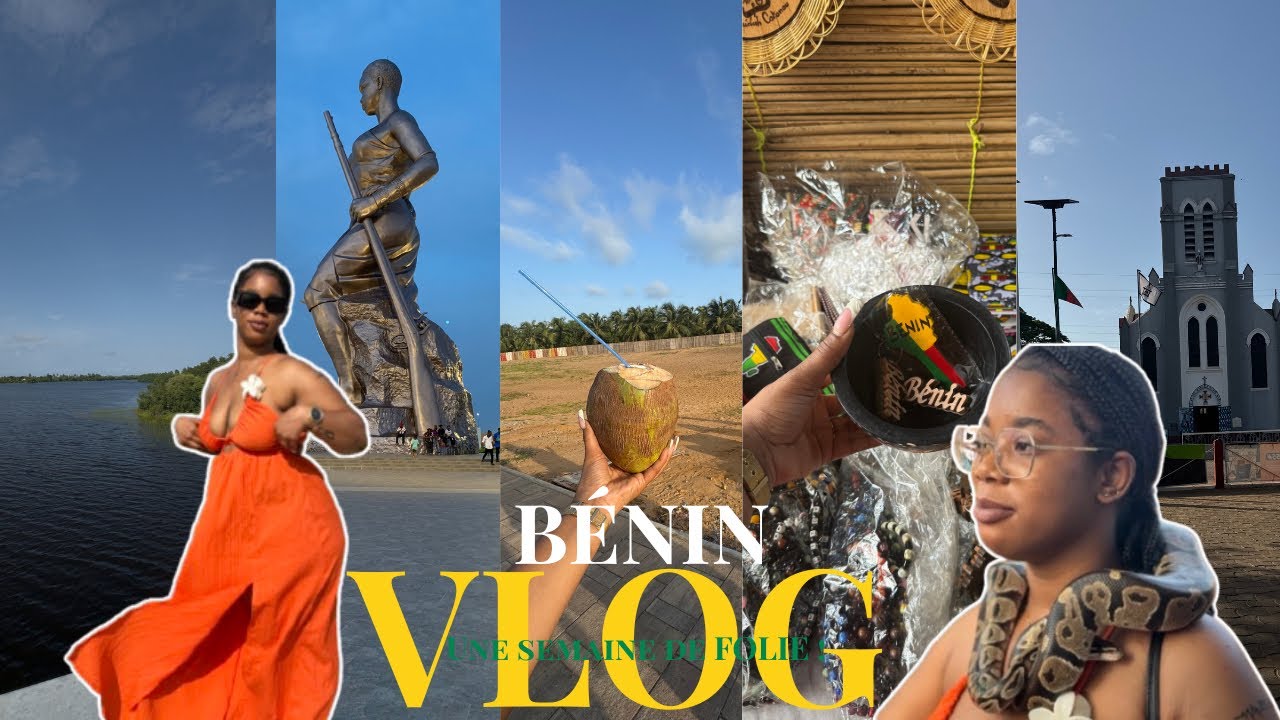 VOYAGE AU BÉNIN 🇧🇯 : temple des pythons, Cotonou by night & galères de voyage