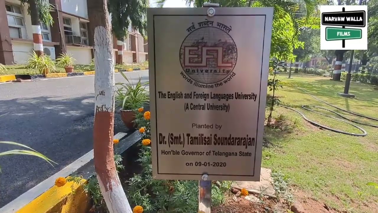 EFL University Hyderabad | EFLU | The English & Foreign Languages University Hyderabad