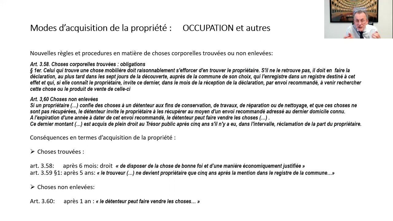 (2/8) Nouveau Livre III du code civil: Le droit de propriété, son acquisition et sa transmission