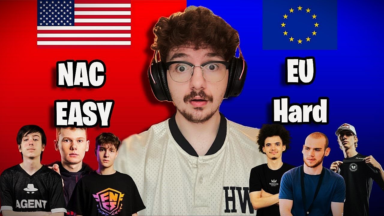 Is EU the Hardest Fortnite Region? | Ranked on 100 Ping