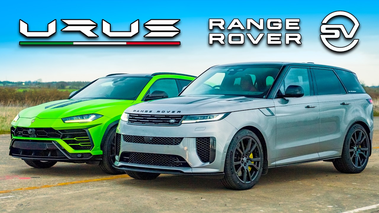 Novo Range Rover SV vs Lambo: CORRIDA DE ARRANCADA