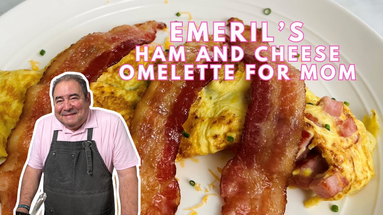 Emeril's Ham and Cheese Omelette for Mom