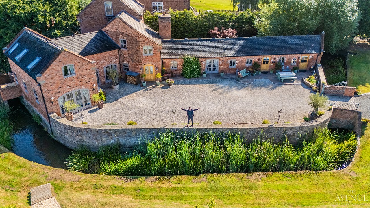 Historic elegance meets modern luxury at The Mill, with 9 acres of enchanting landscapes in Huncote