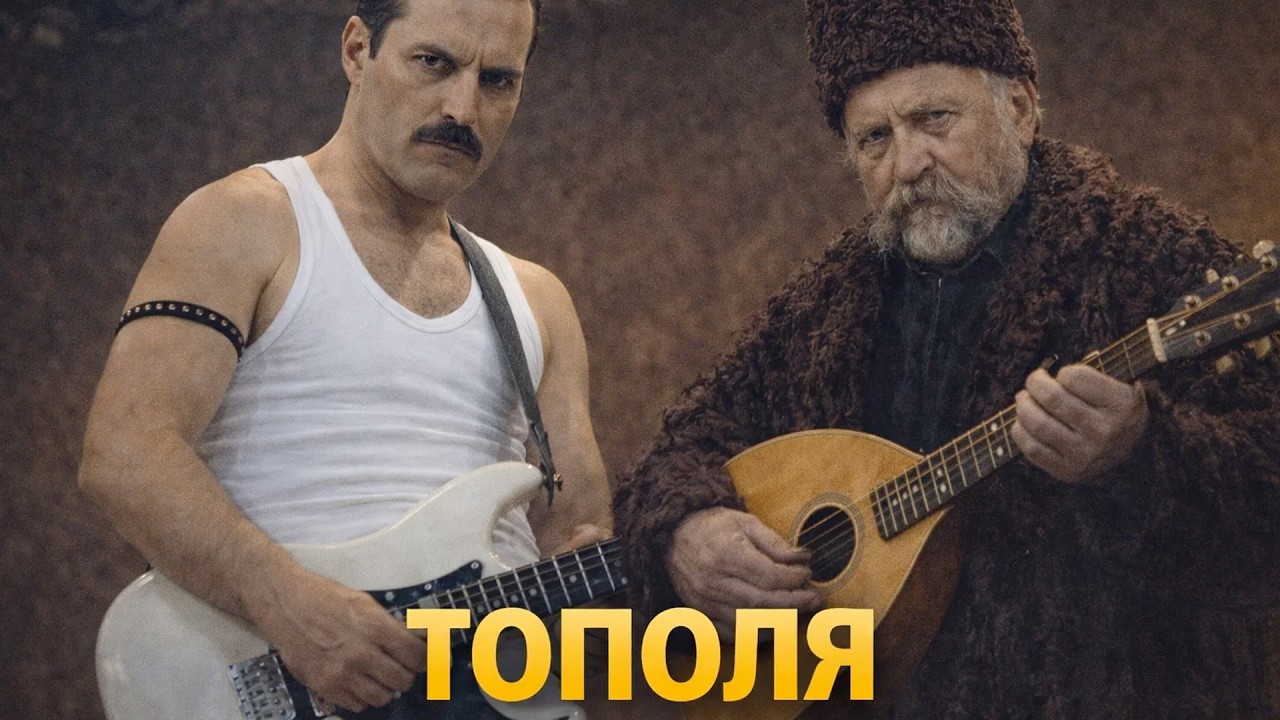 🔥 «Тополя» – Ви ЩЕ ТАКОГО НЕ ЧУЛИ! Якби Queen заспівали Тараса Шевченка по-новому