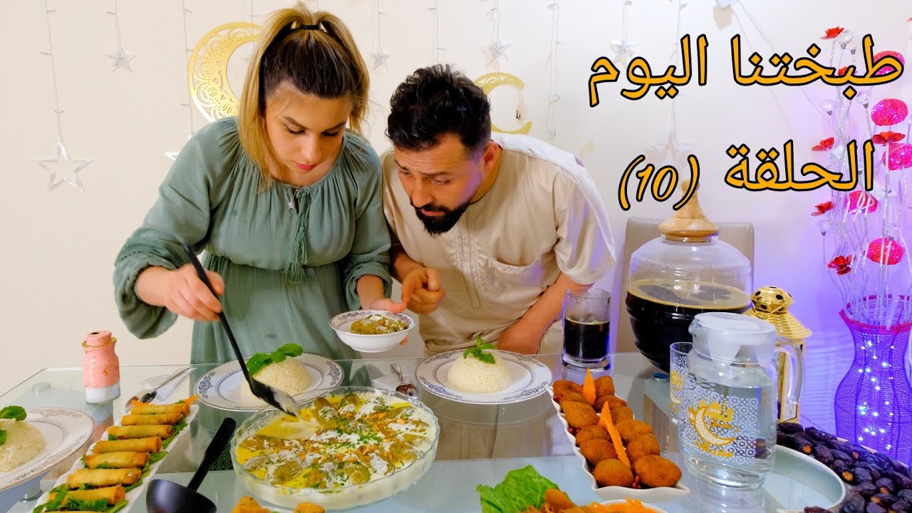 الحلقة العاشرة (شيخ المحشي😋) من مطبخ ريتشو وننوش في رمضان والأكشن الزوجي👊