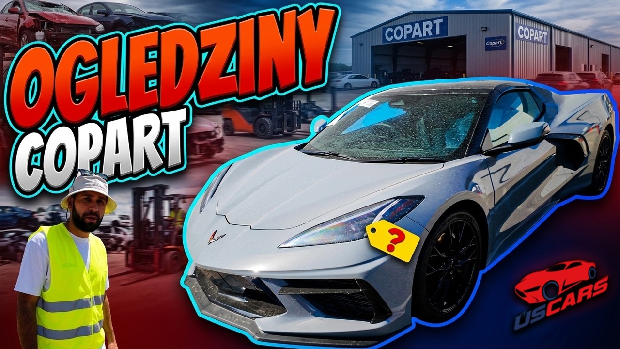 Corvette C8 za grosze?! BMW E34, Wrangler Rubicon i Macan GTS z aukcji USA!