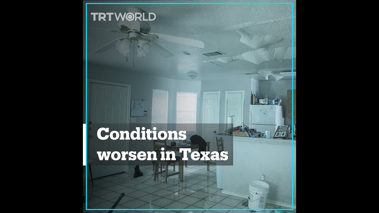Frozen pipes burst, flooding houses in Texas