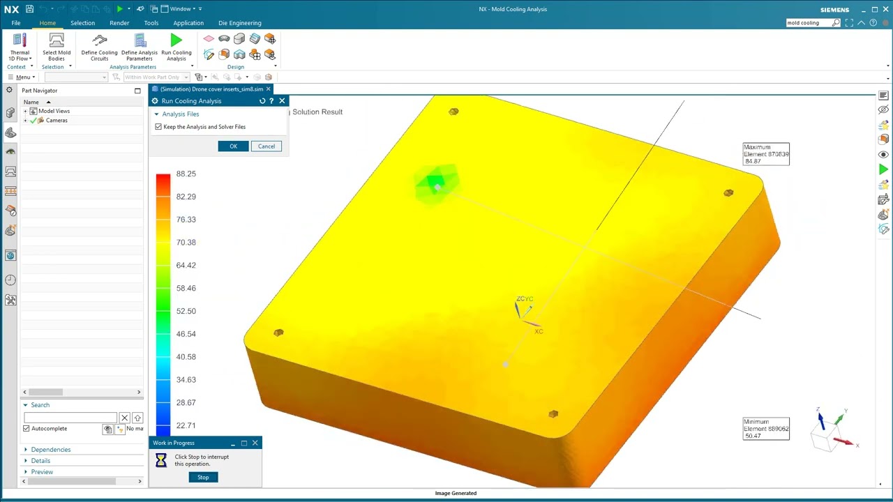 Optimize plastic part designs