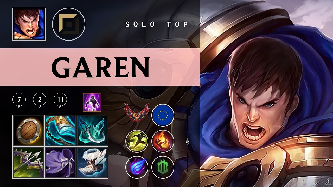 Garen Top vs Heimerdinger - EUW Grandmaster Patch 26.04