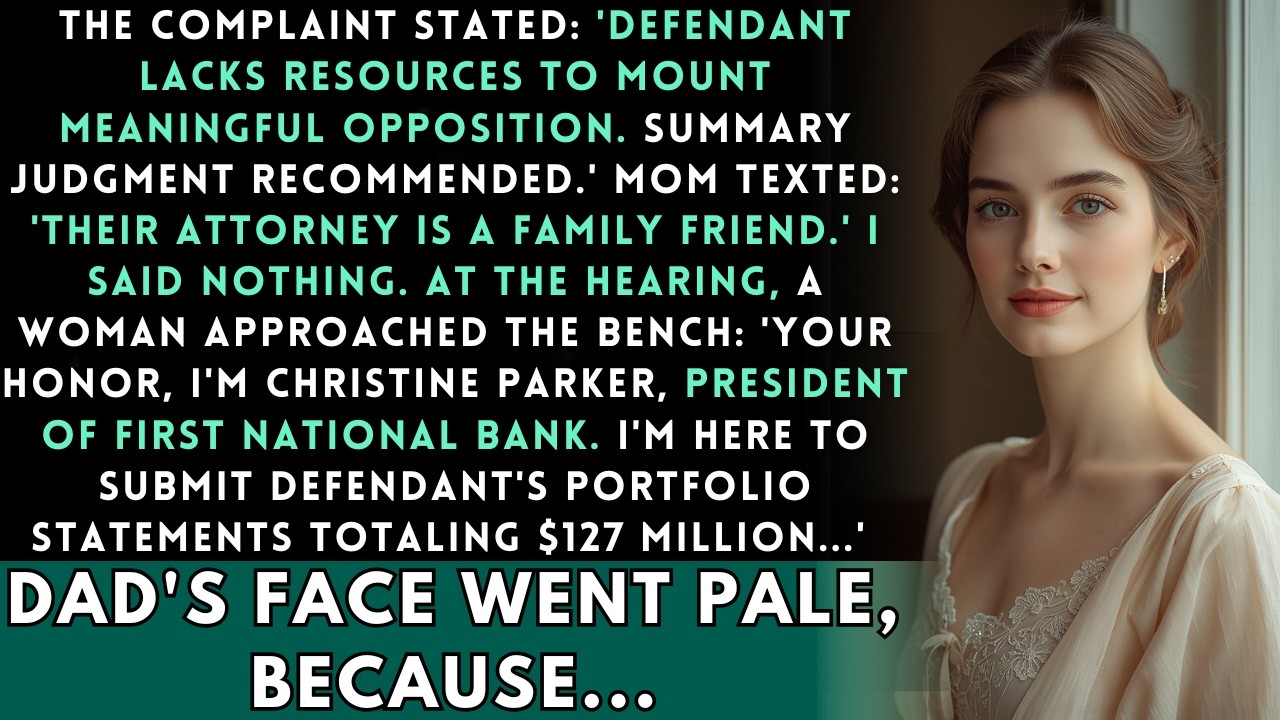 My Dad's Lawsuit Said 'She Has No Defense' — Then The Bank President Delivered Documents...