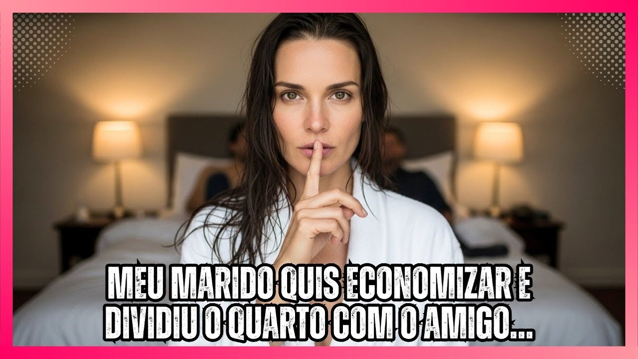 Meu marido quis economizar e dividiu o quarto com o amigo… e eu acabei dormindo no meio.