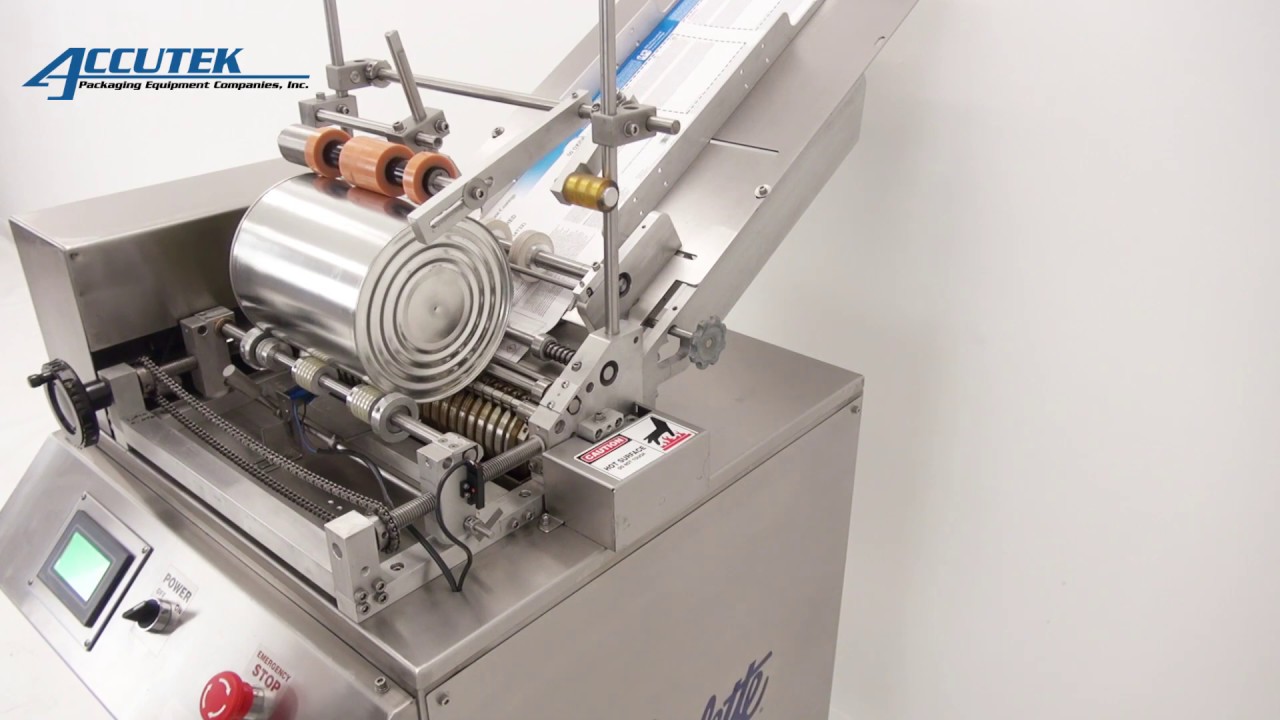 Semi-Automatic F-Style Container Labeler - Labelette FS Labeler - Accutek Packaging Equipment