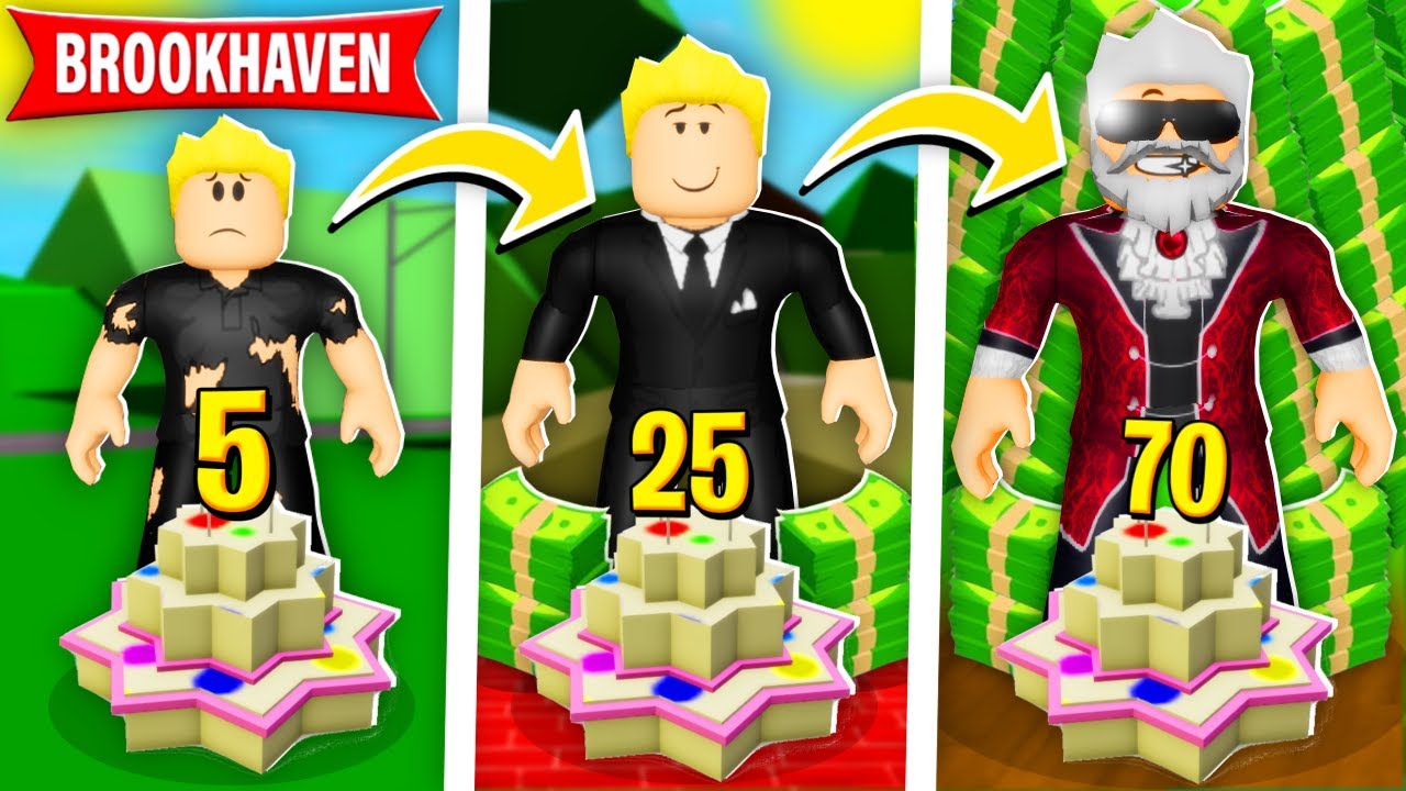 JEDEN GEBURTSTAG werde ich REICHER in Brookhaven 🤑 (Roblox Brookhaven 🏡RP | Story Deutsch)