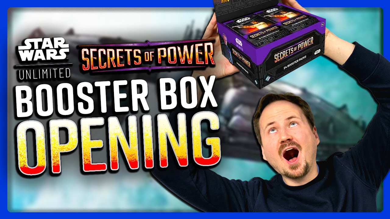 Mn&oacute;stwo LEGENDARNYCH! Otwieramy pudełko z Secrets of Power Booster! [Star Wars Unlimited]