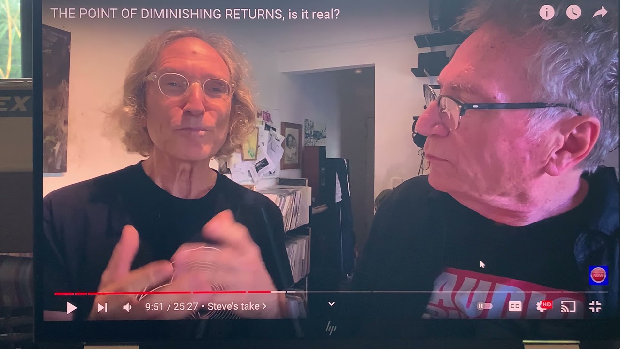 Reacting to the Audiofiliac: Point of diminishing returns - is it real?