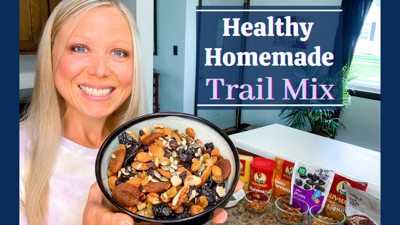 2-MINUTE SOS-FREE TRAIL MIX RECIPE | WFPB Travel Snacks