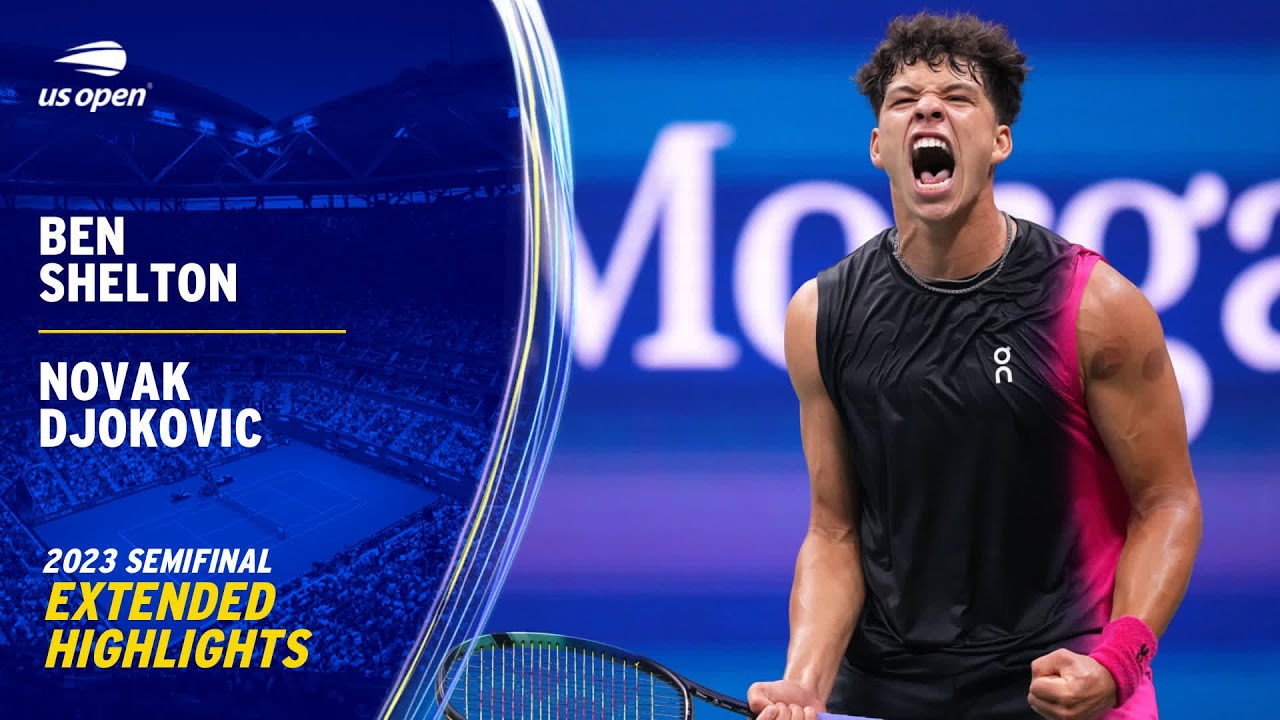 Ben Shelton vs. Novak Djokovic Extended Highlights | 2023 US Open Semifinal