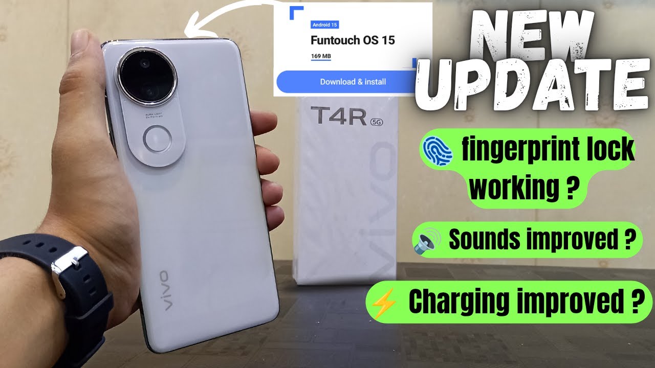 Vivo T4r November update 🔥 | watch this before updating!