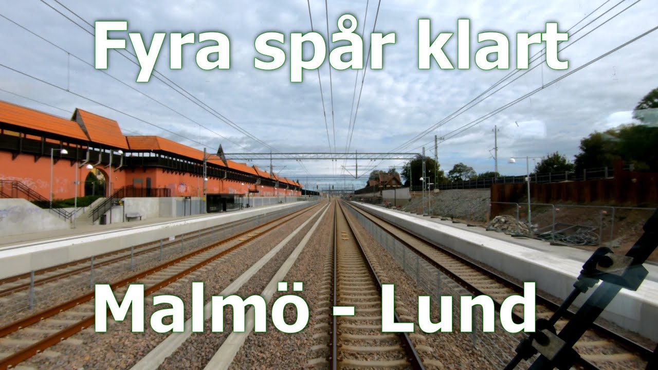 Fyra spår mellan Malmö och Lund︱Livet som Lokförare