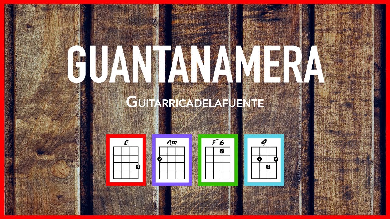 ★ GUANTANAMERA (Guitarricadelafuente) - Cover Ukelele Play-Along