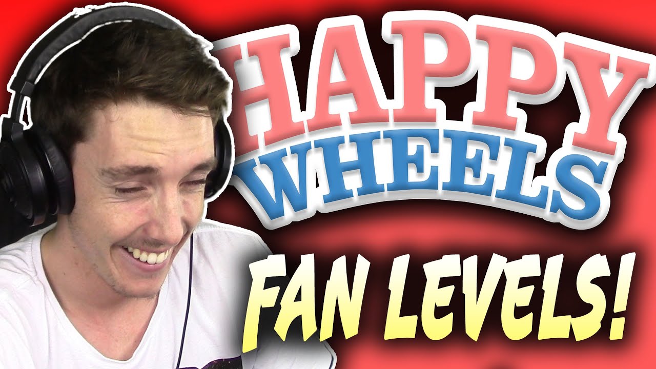 GREATEST FAN LEVELS! BLOODY LEDGEND! - Happy Wheels - Random Crap Friday