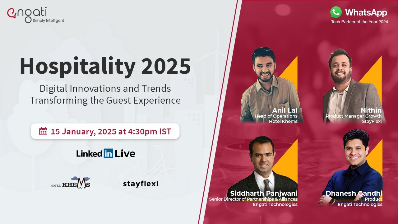 Hospitality 2025: Digital Innovations and Trends Transforming the Guest Experience.