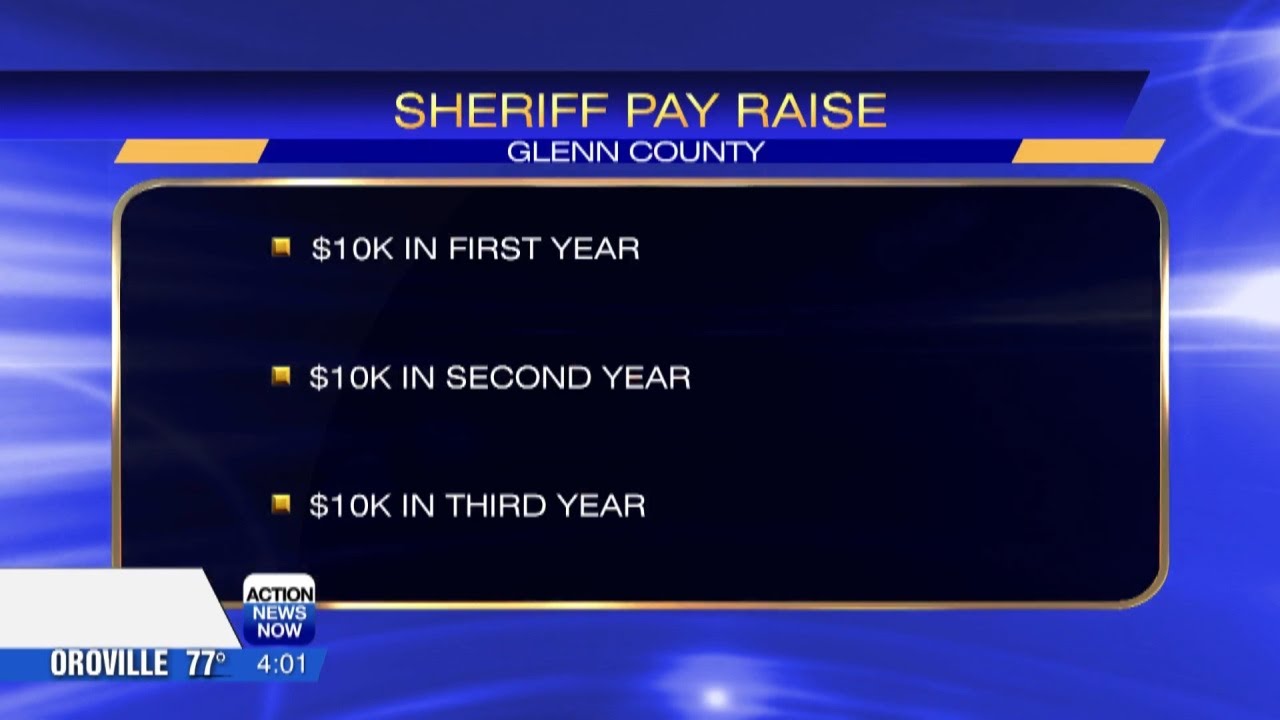 Glenn County Supervisors voted to boost the pay of sheriff's deputies and correctional officers