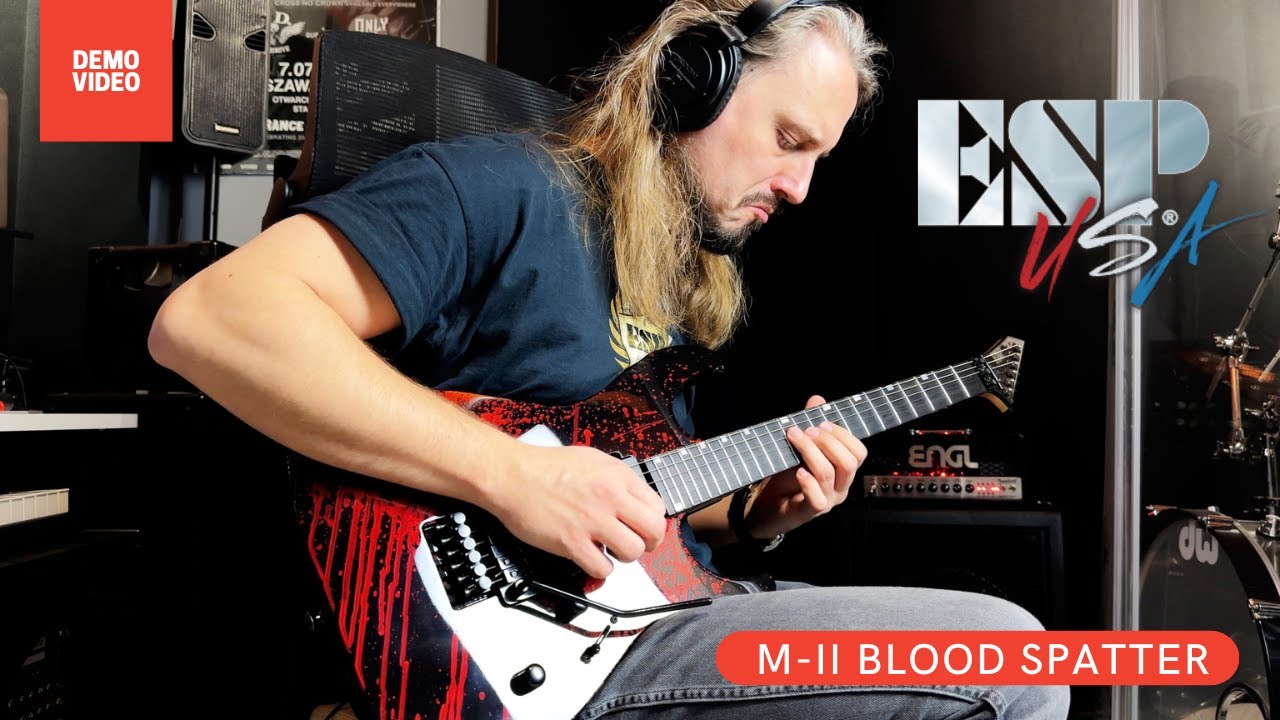 Tornado of Souls - ESP USA M-II Blood Spatter