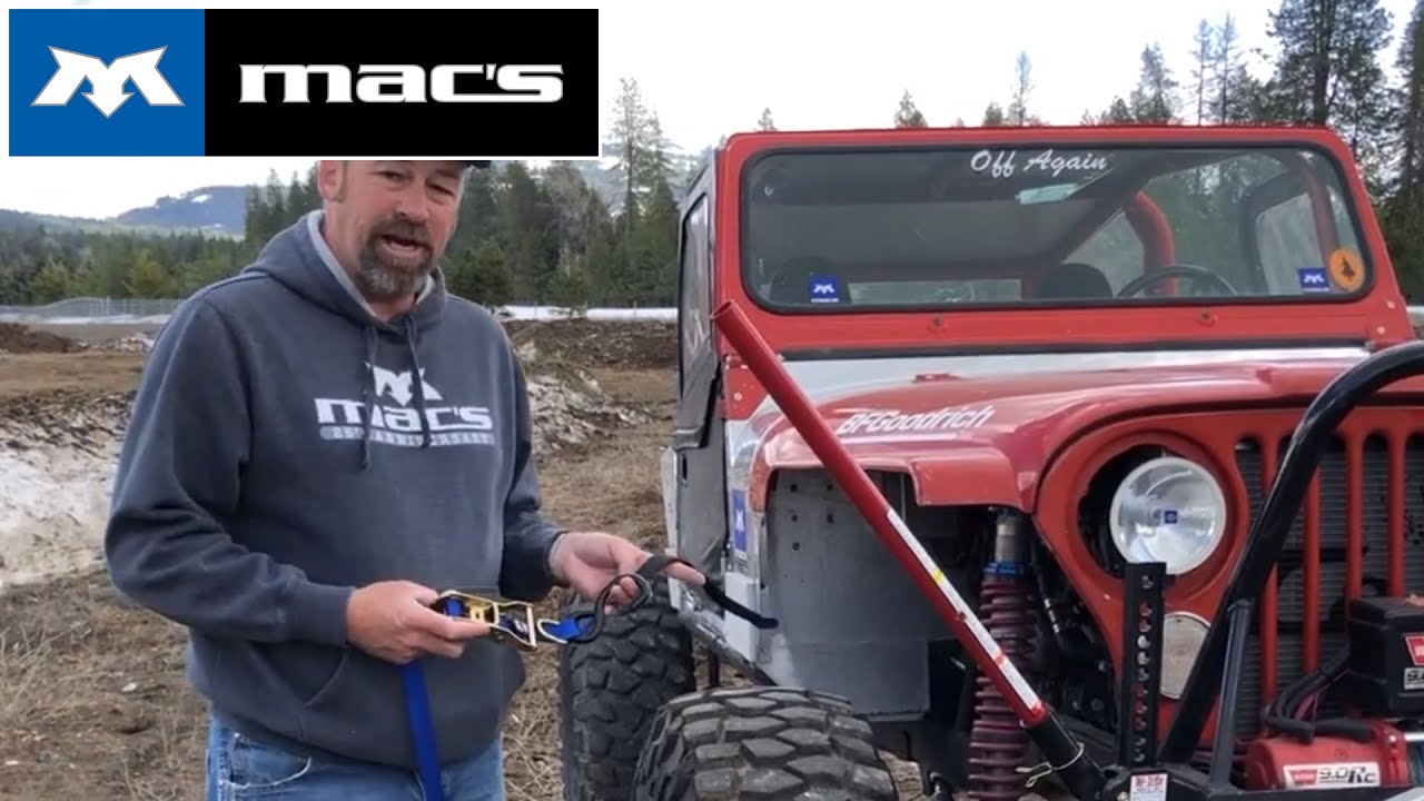Featured Product: Mac's Axle Lift Strap - Mac's Tie Downs