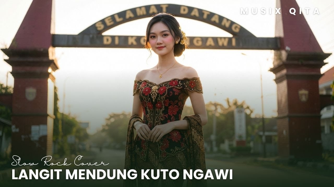 LANGIT MENDUNG KUTO NGAWI | Slow Rock Cover By Musix Qita