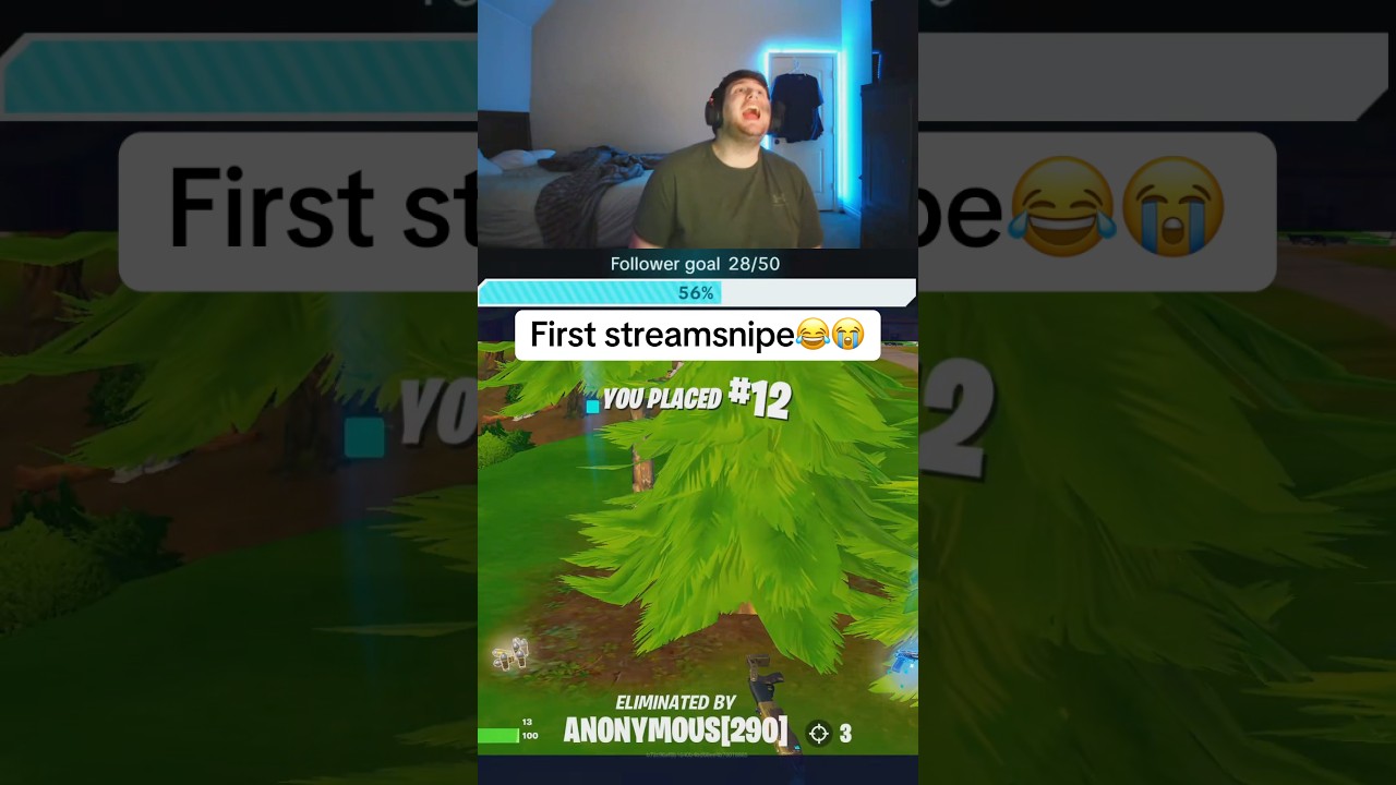 Streamsniped rage 