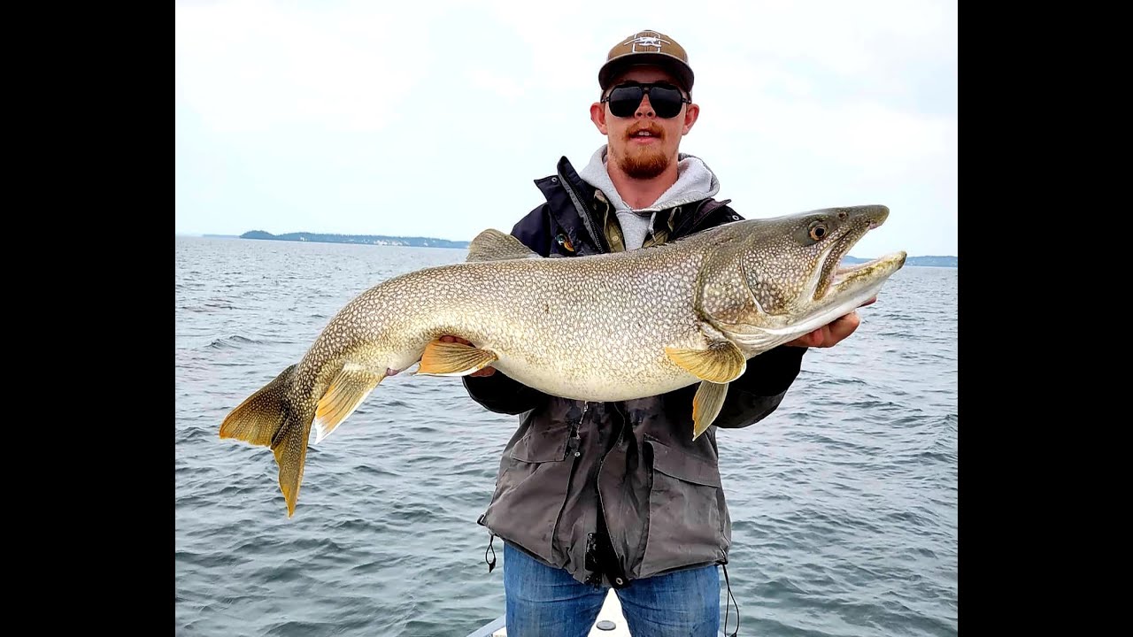 Giant Lake Trout! (guides day off at Cree lake lodge)