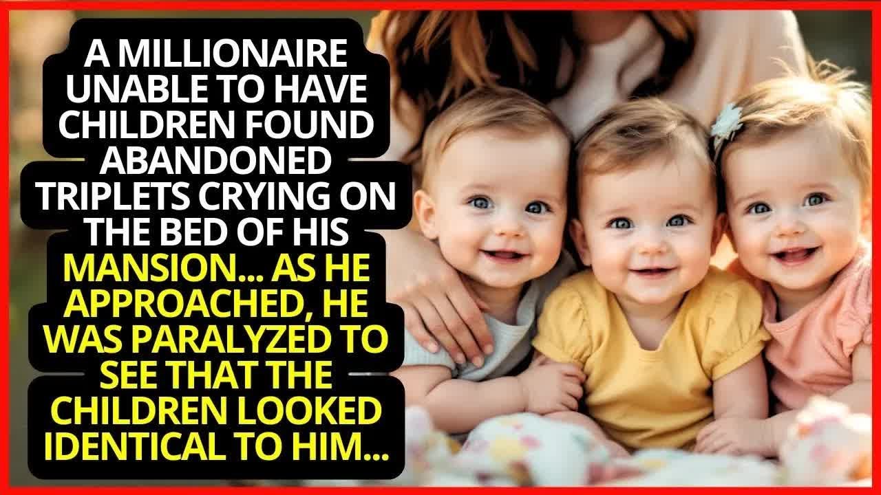 An Infertile Millionaire Finds Three Abandoned Babies   But What Happens Next Is Shocking