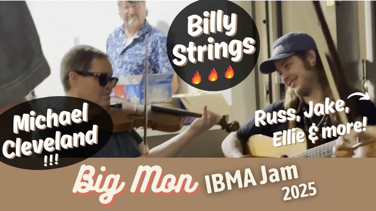Billy Strings & Michael Cleveland Jam “Big Mon” at IBMA 2025 Like You’ve Never Heard It Before!